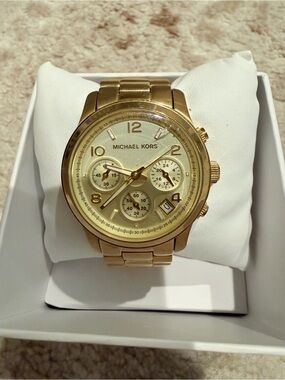Michael Kors Rose Gold Multi-Function Bracelet Watch